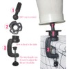 Mannequin Head with Clamp Stand, Canvas Wig Holder Poly Manikin