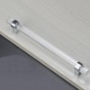 CONPHERON Pack of 2 Kitchen Door Handles, Transparent Acrylic Cabinet