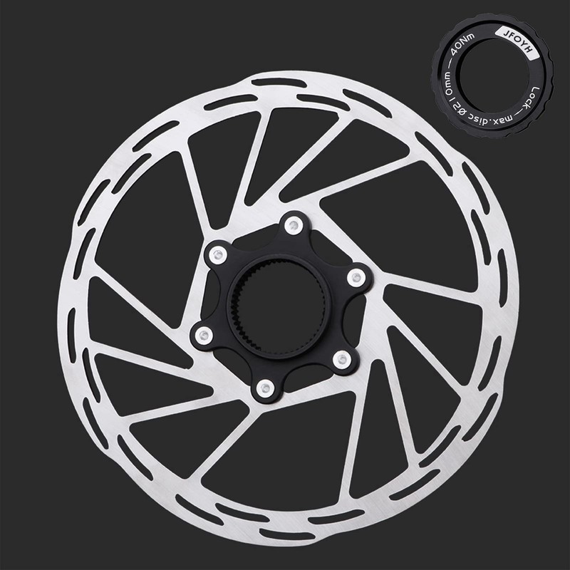 JFOYH 140mm and 160mm Centerlock Disc Brake Rotor with Locking,