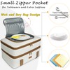 Vuudh Quilted Insulated Double Casserole Carrier - Thermal Lunch Tote