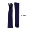 Aiphamy Women's 1920s Long Satin Opera Glove, Elbow-Length for Formal