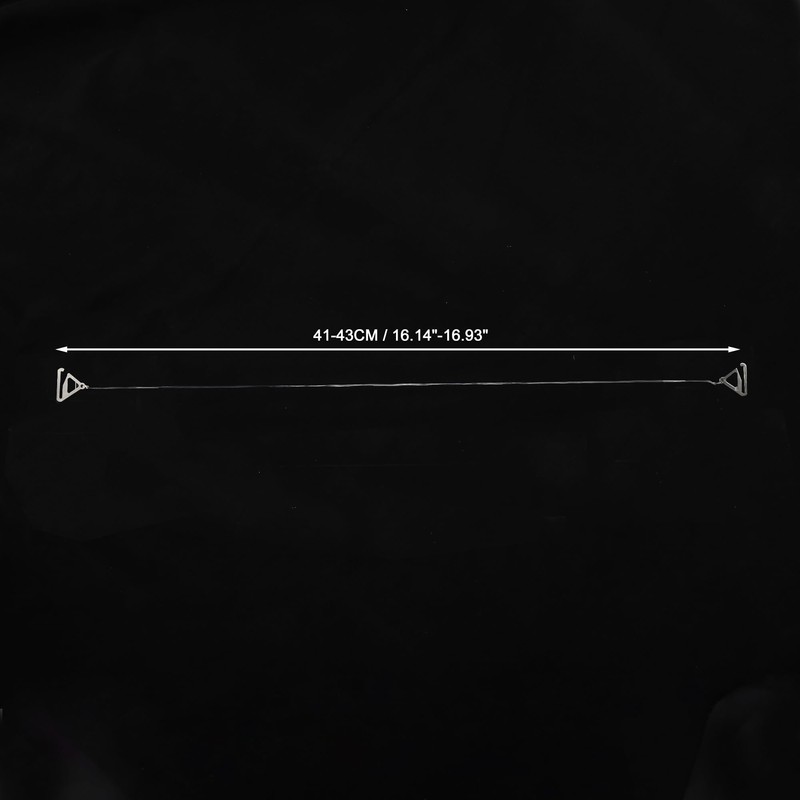 VOCOSTE Bra Strap, Shoulder Strap, Transparent, Elastic, Adjustable, Anti-Slip, Replacement