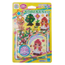 カワダ(Kawada) パーラービーズ 立体ビーズアート もりのともだちセット 80-54323