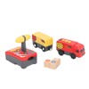 Remote Control Electric Train with Sound and Light Magnetic Connection