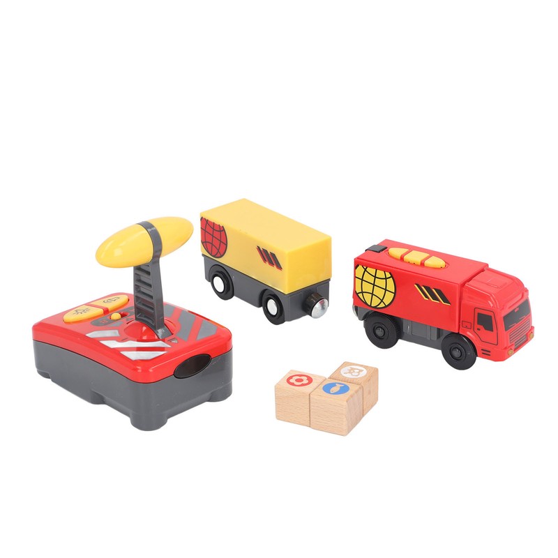 Remote Control Electric Train with Sound and Light Magnetic Connection