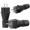 Schuko Plug 230 V IP54 - Set of 3 Robust