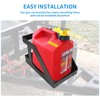 Mineye 5 Gallon Gas Can Holder for Trailer Compatible with