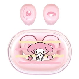 Gourmandies Sanrio Characters Completely Wireless Stereo Earphones, My Melody SANG-458MM