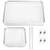 RV Furnace Screen for RV Water Heater Vent Cover, Stainless