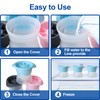 LINGLAN Ball Shaped Ice Cube Trays, 6 cm, Pack of