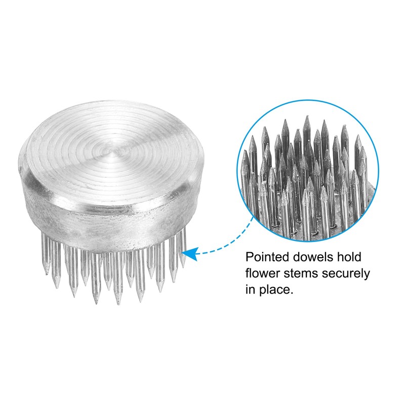 PATIKIL 0.9" Flower Frogs Ikebana Kenzan, 10 Pcs Flower Arranger