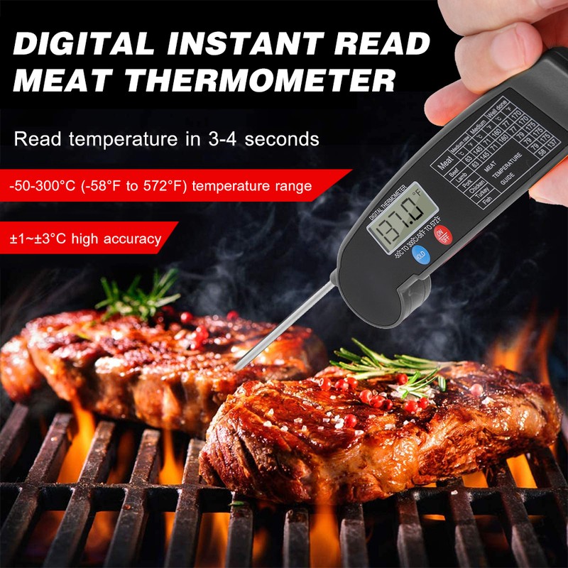 Thermometer Digital Instant Read Meat Thermometer Food Cooking Temperature Tester