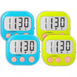 AOUCE Classroom Timers for Teachers Kids Large Magnetic Digital Timer 4 pack 2