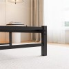 Full Size Metal Platform Bed Frame w/LED Headboard & USB