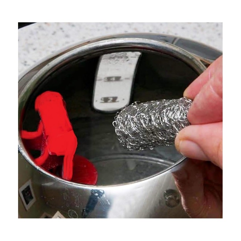 Re-Usable Kettle Descaler Ball Durable Long Life Stainless Steel- Remove