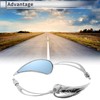 X AUTOHAUX 1set Universal Motorcycle Rear View Mirrors Adjustable Bar