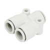 SK11 One-Touch Pipe Fitting Union Wy for 0.4 inch (10