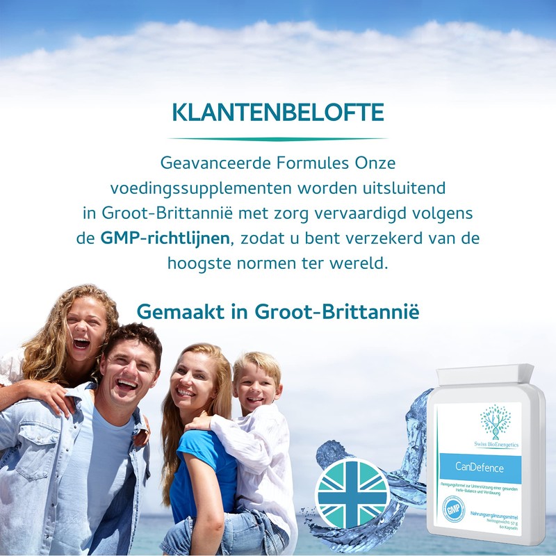 swiss bioenergetics CanDefence 60 Capsules - Candida Support - Ultimate