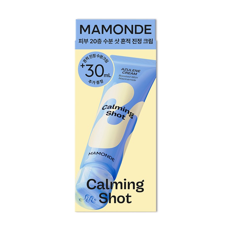 Mamonde Calming Shot Azulene Cream 60ml Set (+30ml) - [SET]