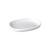 KINTO NEST Plate, White, 7.7 x 5.7 inches (195 x