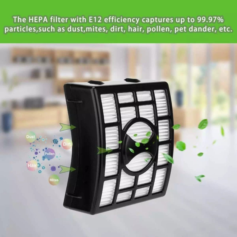 For Shark 3 Pack Filters for Shark Spinner Power Lift