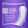 Always Discreet Adult Incontinence Pads for Women, Drier, 3 Drop