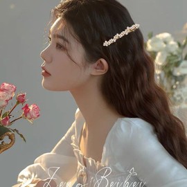 Rhinestone Hair Clip French Barrettes for Women Fine Thin Hair No Slip Crystal French Hair Clips for Women Rhinestone Hairpins Hair Barrette 2 Pcs Rhinestones Hair Accessories