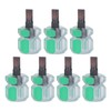 Cunyuer Short Screwdriver Stubby Screwdriver, 7PCS Flat Head Screwdriver Set