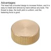 QUARKZMAN Knurled Nuts 4 Pieces M5 x D16 mm x