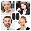 10 Pack Microphone Covers Foam Windscreen Headset Microphone Covers Foam