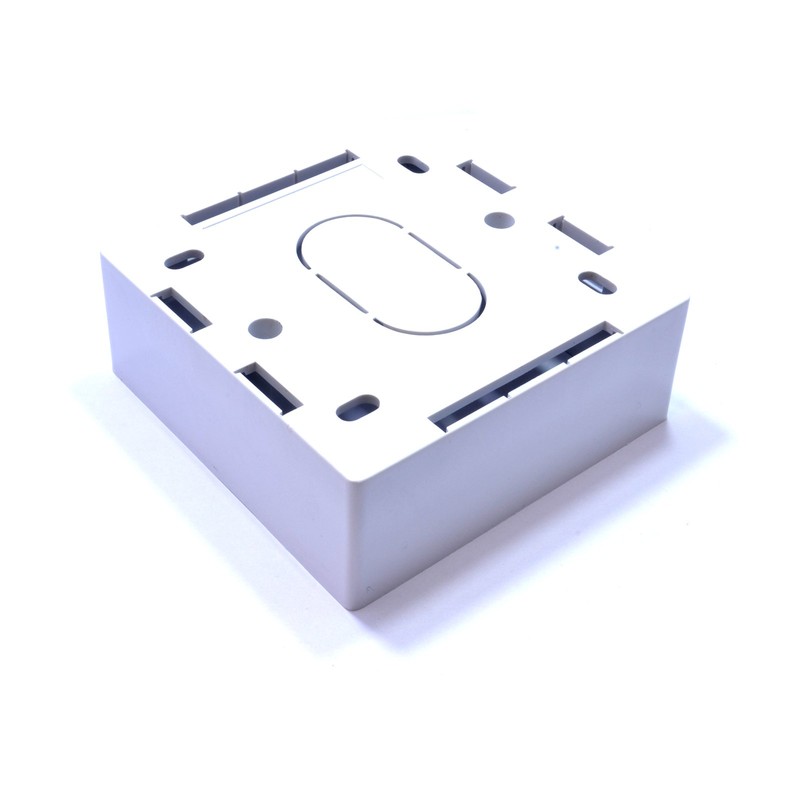 kenable Surface Mount Back Box Pattress Box 1 Gang 32mm