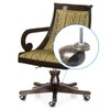 INCREWAY Chair Wheels, 4 Piece Heavy Duty Antique Brass Swivel