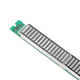 Music Level Indicator Module 32 Bit 8 Effects Adjustable Brightness LED Sound Level Display Board with 4 Pin Flex Cable