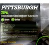 Pittsburgh 37 Pc. Combination Impact Sockets