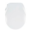 Non-Electric Bidet Toilet Seat, Round Fit with Quiet-Close Lid, Dual