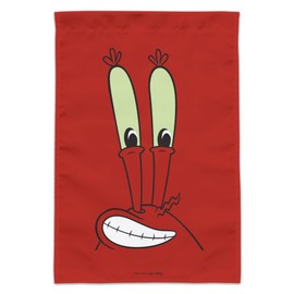 SpongeBob Mr. Krabs Face Garden Yard Flag