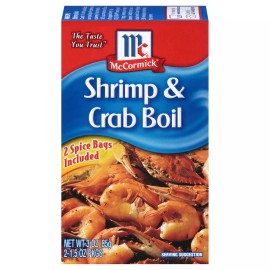 McCormick Golden Dipt Seasoning Shrimp Crab Boil 3 oz (Pack Of 12)