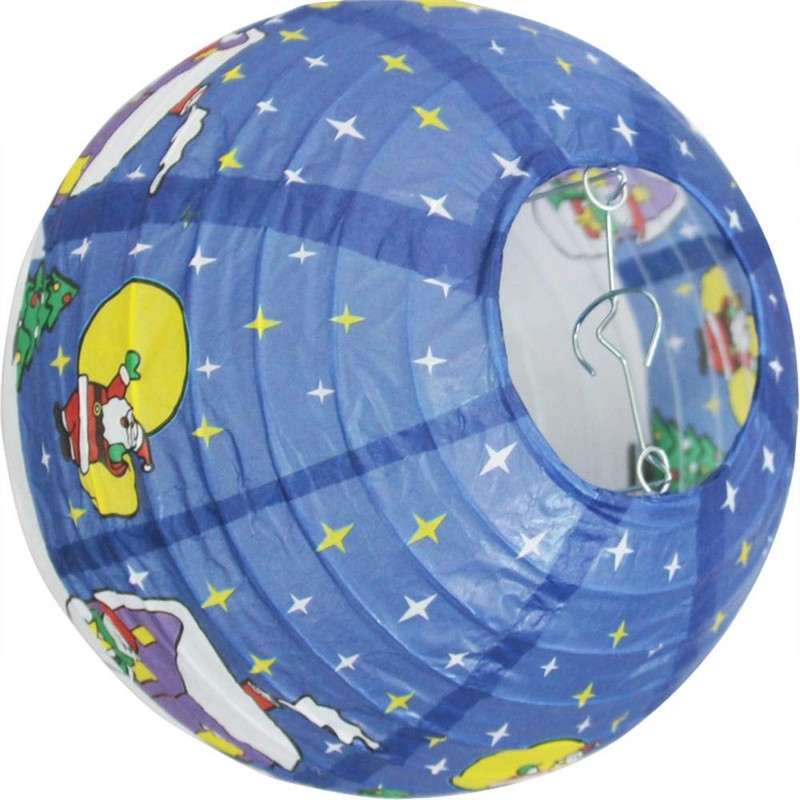 5 Pack Tissue Round Paper Lanterns Lamp Shade Party Decoration-