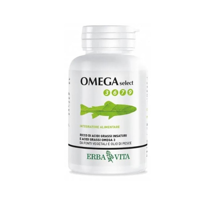 ERBA VITA Omega 3,6,7,9 integratore alimentare fonte naturale di Omega