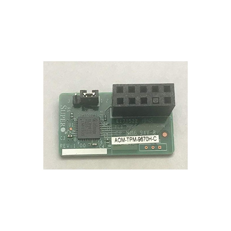 SuperMicro AOM-TPM-9670H-C Horizontal TPM 2.0 Module