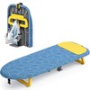 KINGBOARD Tabletop Ironing Board, Small Ironing Board with Iron Holder,