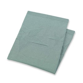 Sterntaler Knitted Blanket Baylee Age from Birth 75 x 90 cm Green