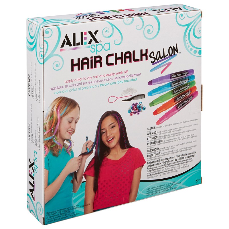 ALEX Toys Hair Chalk Salon Girls Hair Activity