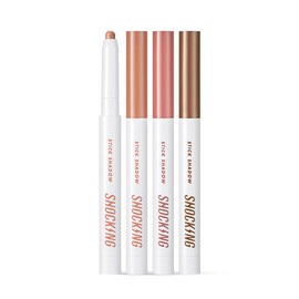 TonyMoly 더 쇼킹 컬러 픽싱 스틱 섀도우+사은품/여행용 클렌징 티슈 증정 The Shocking Color Fixing Stick Shadow + Free Gift/Travel Cleansing Tissue Included