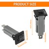 HUAREW W28-XQ1A-5 Thermal Circuit Breaker Fuse, 5 Amp 125/250VAC 50/60Hz