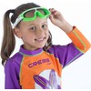 Cressi Kids' Baloo Swim Goggles, Blue/Lime, One Size