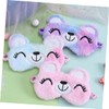 TOVINANNA Cute Cartoon Sleeping Eye Mask for Soft Blindfold Light
