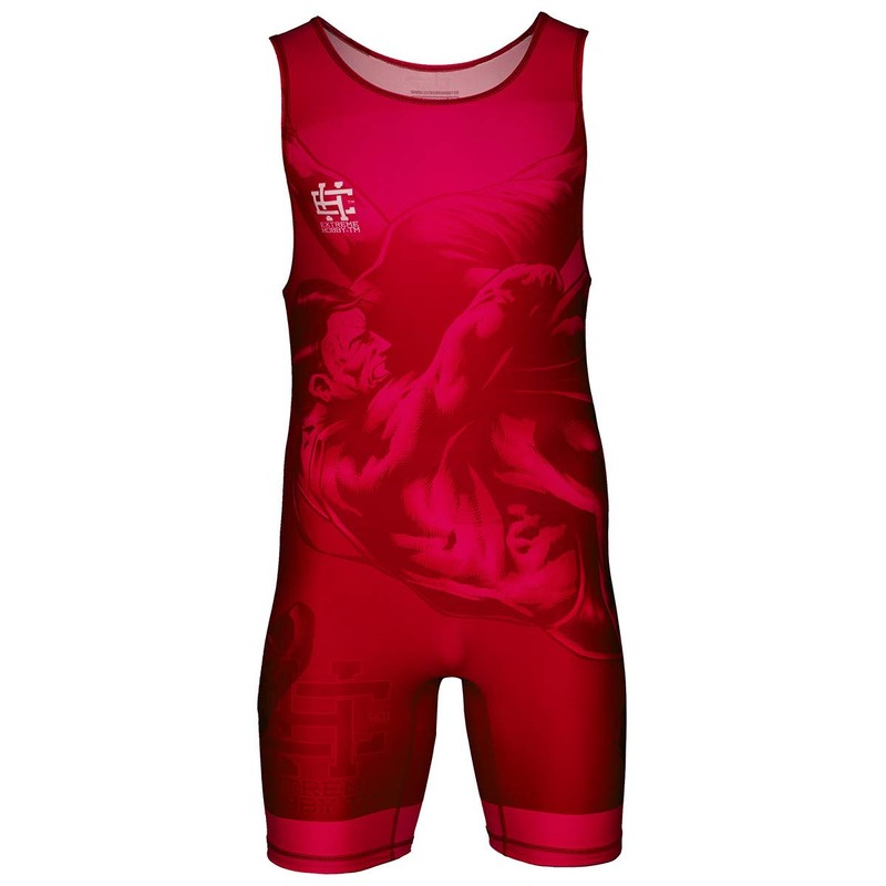 Extreme Hobby Children's Wrestling Jersey, Leotard Singlet Vest, Kids' Bodysuit,