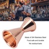 Cocktail Jigger Double Sided Stainless Steel Bar Shot Measuring Cup