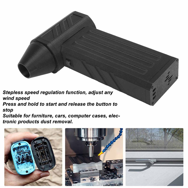 28.8mm Mini Handheld Jet Blower 110000RPM Low Heat Brushless High